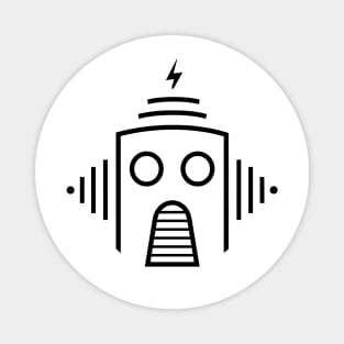 Minimal Caravan Palace Robot Magnet